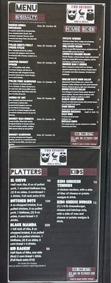 Menu photo 2 Two Gringos BBQ & Grill Hoquiam, WA Menu photo 2 Two Gringos BBQ & Grill Hoquiam, WA
