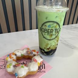Pandan Latte