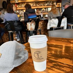 Trummer's Coffee & Wine Bar - Bar area.