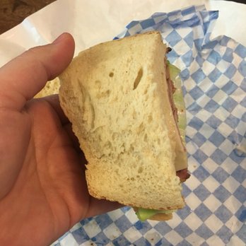 Long's Meat Market - Half of an $8.50 sandwich - Meat Shops Near Me - Eugene, Oregon
