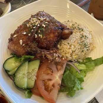 District 5 - Chicken leg rice plate - Noodles Near Me - Lake Forest, California District 5 - Chicken leg rice plate - Noodles Near Me - Lake Forest, California