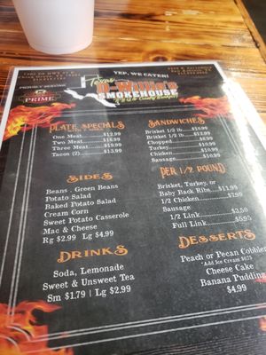 Menu photo 2 Dee Willie's BBQ San Antonio, TX Menu photo 2 Dee Willie's BBQ San Antonio, TX