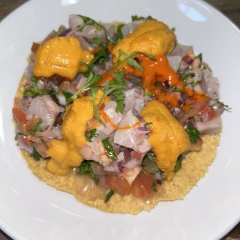 Holbox - Kanpachi & Uni Tostada - Latin American Near Me - Los Angeles, California Holbox - Kanpachi & Uni Tostada - Latin American Near Me - Los Angeles, California