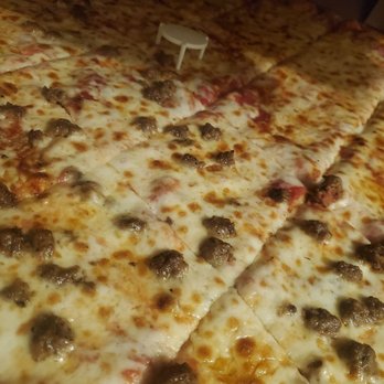 Big T's Pizza - Body slammer with half sausage and half cheese - Pizza Near Me - Rialto, California Big T's Pizza - Body slammer with half sausage and half cheese - Pizza Near Me - Rialto, California