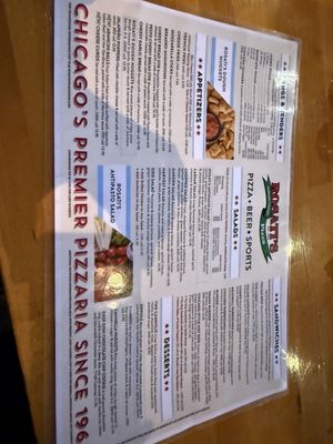 Menu photo 7 Rosati's Pizza Pub and Sports Bar San Diego, CA