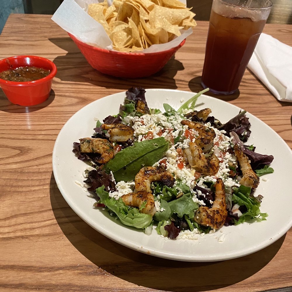 Pablo's Mexican Kitchen - Grilled shrimp salad - Mexican Near Me - Richmond, Texas Pablo's Mexican Kitchen - Grilled shrimp salad - Mexican Near Me - Richmond, Texas