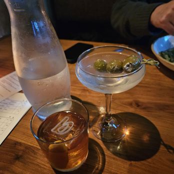 Basso - Old fashioned and dirty martini - Bars Near Me - Saint Louis, Missouri