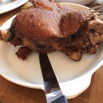 Chibog - Crispy pata-tastes good but small - Filipino Near Me - Daly City, California
