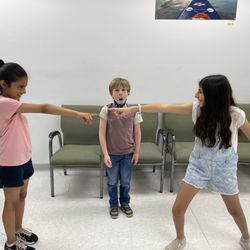 Next Gen Acting - Students have fun in a hilarious improv activity.