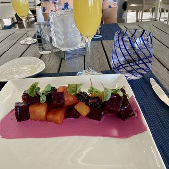 1000 NORTH - Thanksgiving dinner. Beets and goat cheese appetizer. - Bars Near Me - Jupiter, Florida 1000 NORTH - Thanksgiving dinner. Beets and goat cheese appetizer. - Bars Near Me - Jupiter, Florida