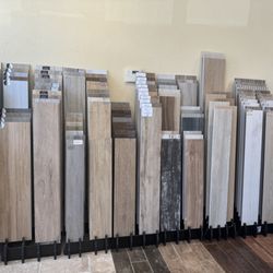 Unique Flooring & Design - Authentic wood look tile.