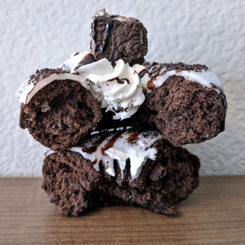Urban Donut - Urban Donut 1-16-22: McKinney Ave Donut - Chocolate Cake Donut, Cookies n' Cream Icing, Chocolate Drizzle, Vanilla Buttercream, Oreo - Donuts Near Me - Dallas, Texas