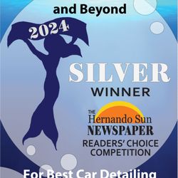 Enchanted Auto Detail and Beyond - Voted 2024 Hernando Sun Readers Choice Silver Award winner!! Thank you to all that voted for us!
