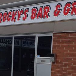 Rocky's Bar & Grill - Unassuming exterior.