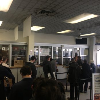 US Post Office - 11:30 am on a Tuesday. 16 people in line. Drop off window overflowing. Only one window open.15 minutes and only one person has been helped. - Post Offices Near Me - Brooklyn, New York US Post Office - 11:30 am on a Tuesday. 16 people in line. Drop off window overflowing. Only one window open.15 minutes and only one person has been helped. - Post Offices Near Me - Brooklyn, New York