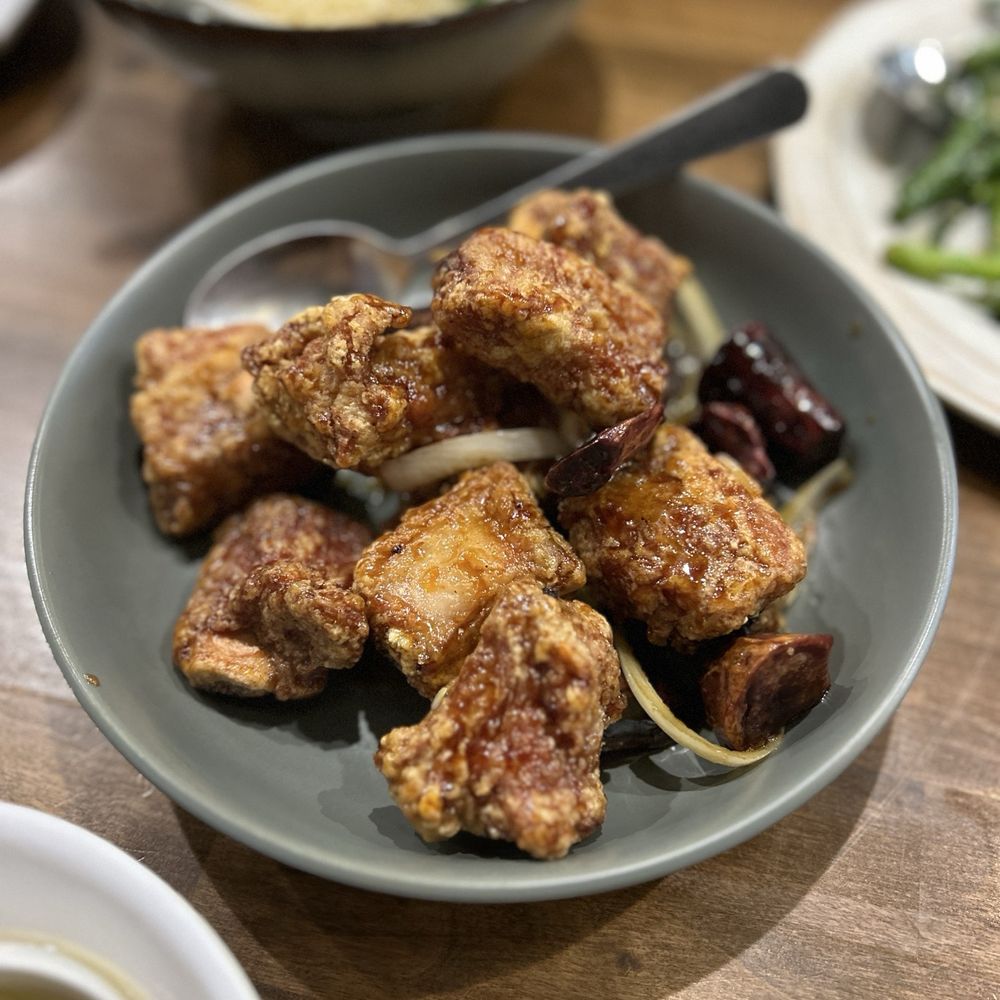 Wok Up - Caramalized spareribs with ube - Hong Kong Style Cafe Near Me - San Francisco, California Wok Up - Caramalized spareribs with ube - Hong Kong Style Cafe Near Me - San Francisco, California