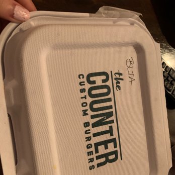 The Counter - Missing my A=Avocado! But neat boxes lol! - Burgers Near Me - Honolulu, Hawaii The Counter - Missing my A=Avocado! But neat boxes lol! - Burgers Near Me - Honolulu, Hawaii