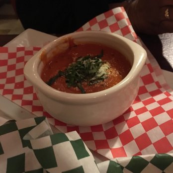 Abruzzo's - Soup of the day: tomato basil - Italian Near Me - Dallas, Texas