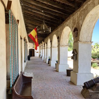 Mission San Miguel - Mission Exterior Walkway - Landmarks & Historical Buildings Near Me - San Miguel, California Mission San Miguel - Mission Exterior Walkway - Landmarks & Historical Buildings Near Me - San Miguel, California
