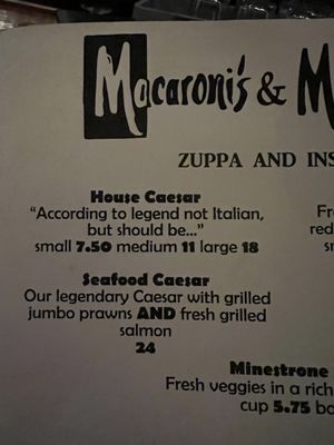 Menu photo 2 Martino's Lounge Ashland, OR Menu photo 2 Martino's Lounge Ashland, OR