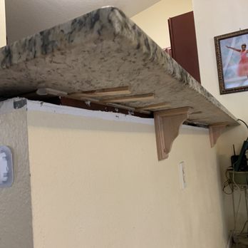 A&A Lina's Granite - Under counter top still not completed - Kitchen & Bath Near Me - St. Augustine, Florida