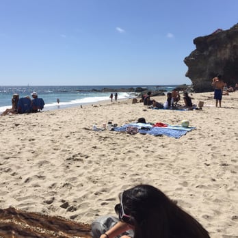 Thousand Steps Beach - This is a great spot! Coves, ocean water pools, & a cave PLUS a major workout going up those stairs! - Beaches Near Me - Laguna Beach, California