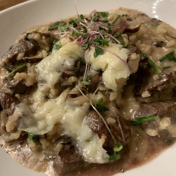 TWO60 Kitchen + Bar - Filet tip mushroom risotto - New American Near Me - Fairfield, California TWO60 Kitchen + Bar - Filet tip mushroom risotto - New American Near Me - Fairfield, California