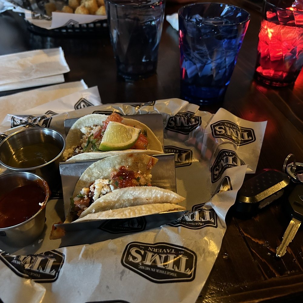 Steak Tacos, $5 each, keys for size reference Steak Tacos, $5 each, keys for size reference