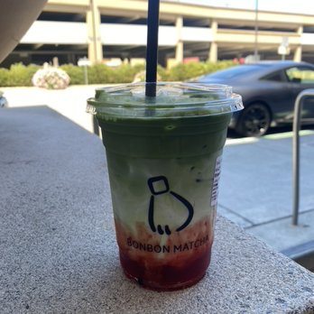 Bonbon Matcha - Strawberry matcha latte - Bakeries Near Me - Cupertino, California Bonbon Matcha - Strawberry matcha latte - Bakeries Near Me - Cupertino, California
