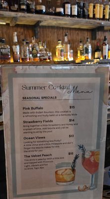 Menu photo 1 Bourbon Speaks Salado, TX
