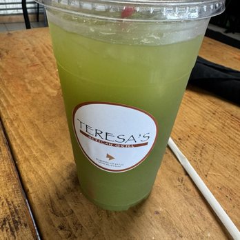 Teresa's Mexican Grill - Cucumber lemonade! To die for! - Mexican Near Me - El Monte, California
