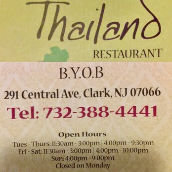 Thailand Restaurant - Thai Near Me - Clark, New Jersey