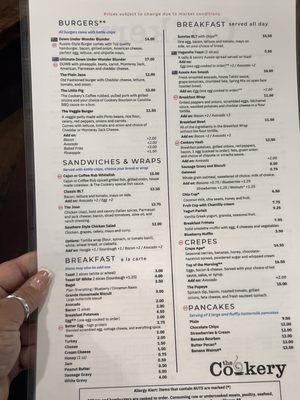 Menu photo 1 The Cookery Nashville, TN