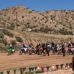 The start line