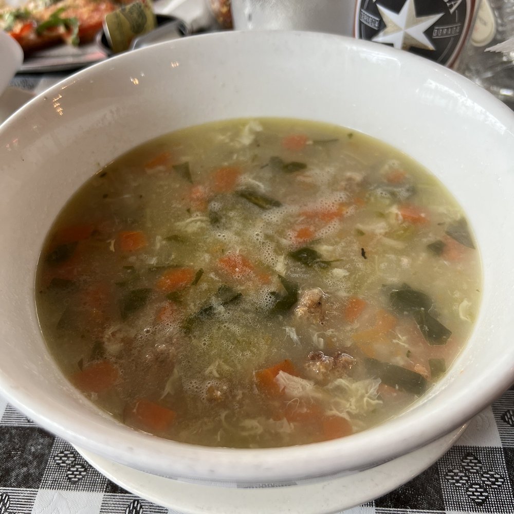 The Original Antonio's - Italian wedding soup loaded with meatballs! - Italian Near Me - Beacon Falls, Connecticut The Original Antonio's - Italian wedding soup loaded with meatballs! - Italian Near Me - Beacon Falls, Connecticut