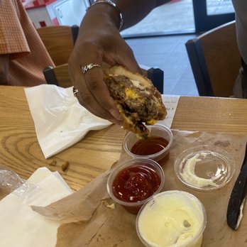 Five Guys - Bacon Cheeseburger - Burgers Near Me - Cypress, Texas Five Guys - Bacon Cheeseburger - Burgers Near Me - Cypress, Texas