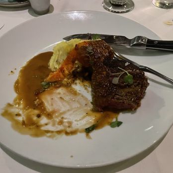 Vintana Wine + Dine - The 8 oz filet mignon was cooked perfectly. - New American Near Me - Escondido, California Vintana Wine + Dine - The 8 oz filet mignon was cooked perfectly. - New American Near Me - Escondido, California
