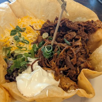 Harry Caray's - Delicious pulled pork taco salad - Sports Bars Near Me - Chicago, Illinois