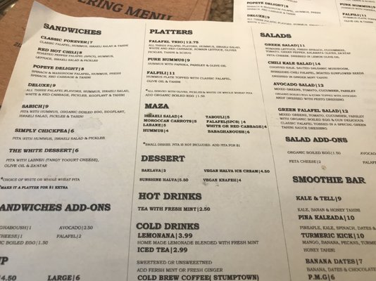 Menu photo 4 Nish Nush New York, NY