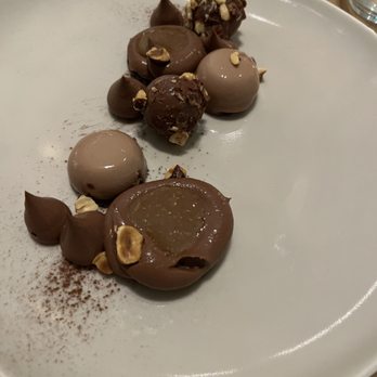 Knife Pleat - Chocolate with hazelnut - French Near Me - Costa Mesa, California Knife Pleat - Chocolate with hazelnut - French Near Me - Costa Mesa, California