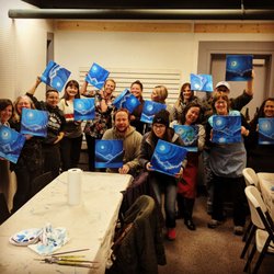 Todd Fischer Art - Paint and sip, evening fun look for post on next classes on Facebook
