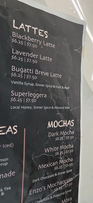 Menu photo 6 Fast Cat Coffee Carmichael, CA