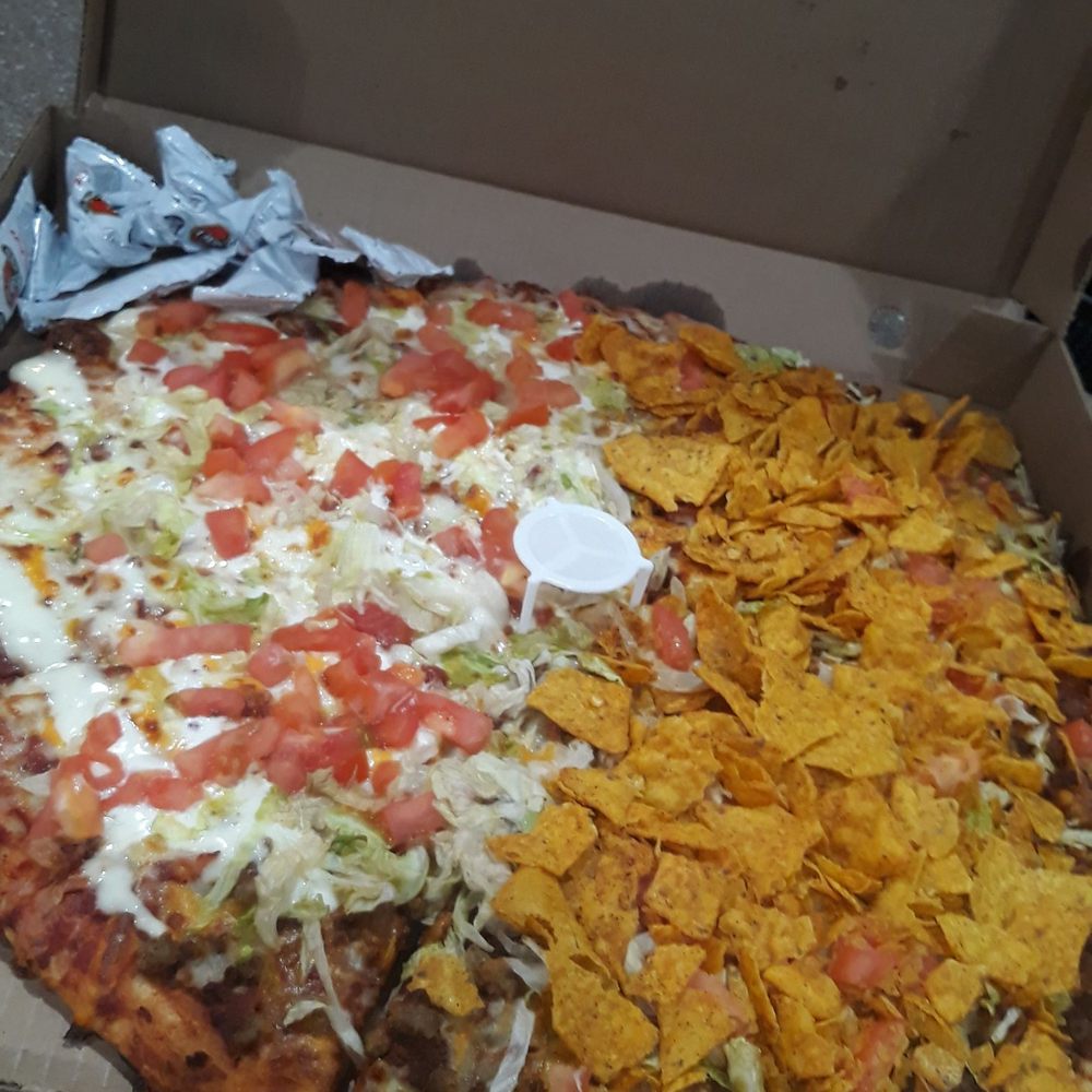 Happy Joe's - Half BLT Half Taco!!! - Pizza Near Me - Davenport, Iowa Happy Joe's - Half BLT Half Taco!!! - Pizza Near Me - Davenport, Iowa
