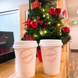 RedDoor Coffee Roasters - Flavored lattes: lavender and toffee nut