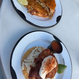 Pescado Taco and Norteña Taco | Chicken (2pc) Pescado Taco and Norteña Taco | Chicken (2pc)
