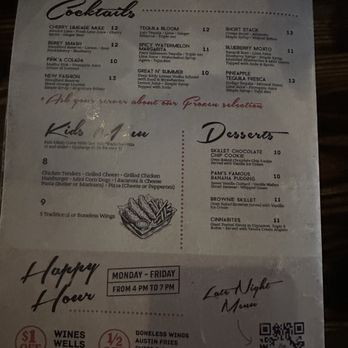 Woodson's Local Tap + Kitchen Grand Parkway - Menu - American Near Me - Spring, Texas