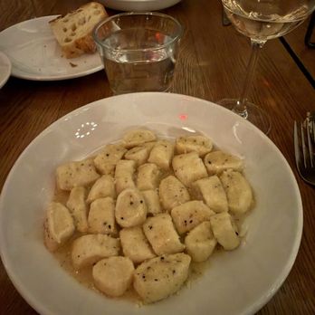 Mida - GNOCCHI CACIO E PEPE EGGPLANT PARMESAN - Wine Bars Near Me - Boston, Massachusetts