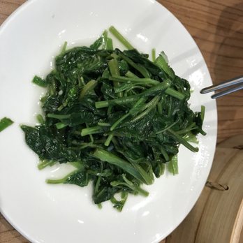 Din Tai Fung - Water spinach (Kong Xin Cai) - Asian Fusion Near Me - Taguig, NCR