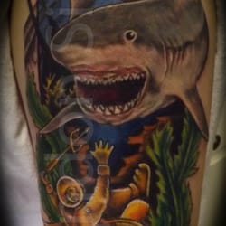 Electric Steel Tattoo Studio - Shark Tattoo