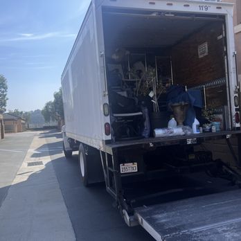 AB Transition - Loaded to the door everything held in place - Movers Near Me AB Transition - Loaded to the door everything held in place - Movers Near Me
